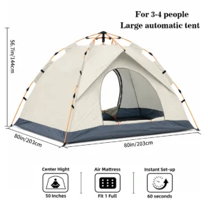 Automatic Pop-Up Tent