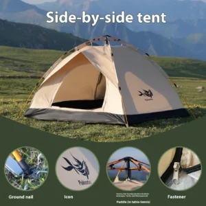 Instant Golden Tent
