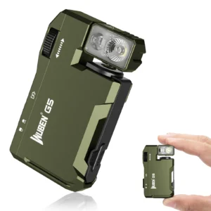 Rechargeable Magnetic  Keychain Flashlight