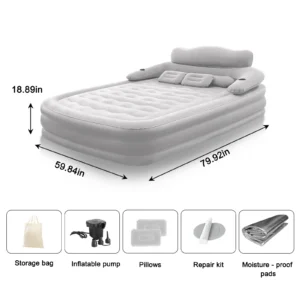 Built-In Pump Camping Mattress
