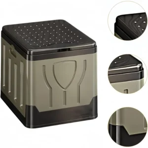 Portable large folding adult toilet