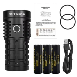 LED Flashlight  USB C Rechargeable